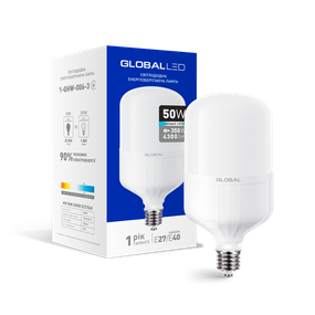 LED лампа HW GLOBAL 50W 6500K E27/E40 (1-GHW-006-3) (NEW)
