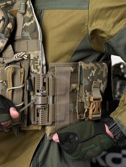 Плитоноска 4 точки скидання REVENGER піксель ВТ5042 | Зображення 5