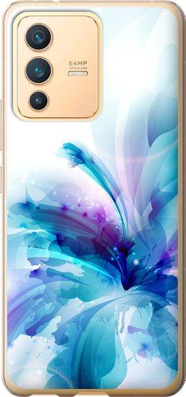 Чехол на Vivo V23 цветок "2265u-2642-17620"
