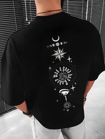 Футболка з ДТФ принтом (оверсайз)