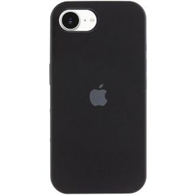 Чохол Silicone Case Full Protective (AA) для Apple iPhone 16e (6.1") Чорний / Black