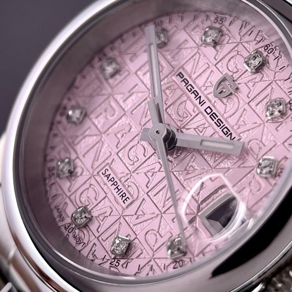 Жіночий годинник Pagani Design PD-1794L Silver-Pink | Зображення 1
