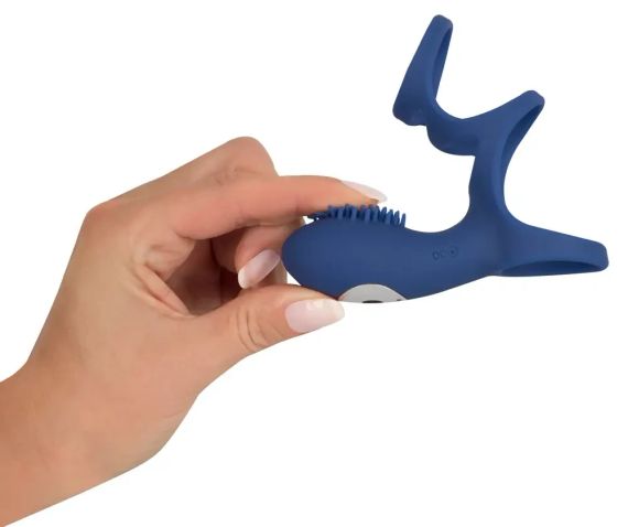 Насадка на пеніс ВІБРОМАСАЖ ДЛЯ КЛІТОРА Sex Aura | Зображення 4