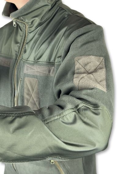 Тактична чоловіча флісова кофта, Колір: Олива Розмір: 54 | Зображення 6