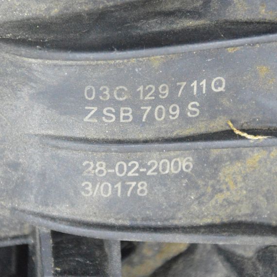 Впускний колектор 1.4 TSI 16V Volkswagen Golf V 2003-2008 Колектор впускний Фольксваген Гольф 5 03C129711Q | Зображення 3