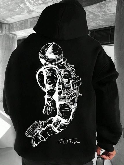 Худі з ДТФ на Флісі (оверсайз)