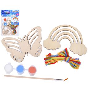 Набор для творчества "Радуга" M5877UA краски 3 цвета, нитки