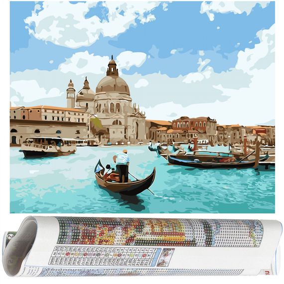 Набір алмазної мозаїки (вишивки) Springos Art 40 x 30 см DP0026