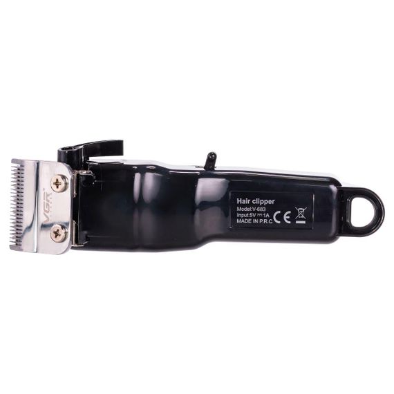 Машинка для стрижки LED профессиональная с насадками VGR HP-V-683 | Зображення 2