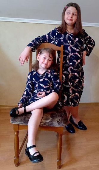 Комплект суконь мама+дочка