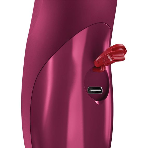 Пульсатор для точки G Fun Factory Stronic Wave Wine Red, Красный | Зображення 9