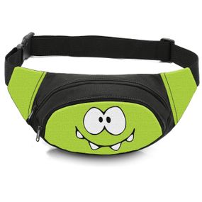 Сумка-бананка дитяча з принтом Ам Ням поясна сумка для хлопчика (4695)