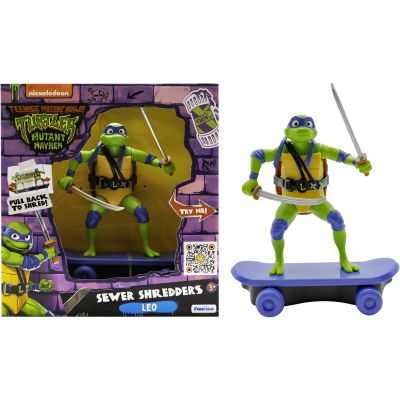 Ігровий набір Funrise TMNT Черепашки-ніндзя класичні Майстри бойових мистецтв Леонардо movie star 2023 (71059) | Зображення 5
