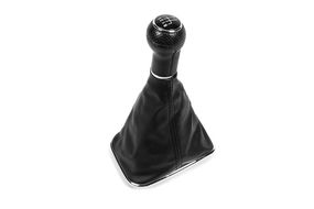 Ручка КПП с чехлом (5-ступка, хромированная рамка) для Volkswagen Bora 1998-2004 гг