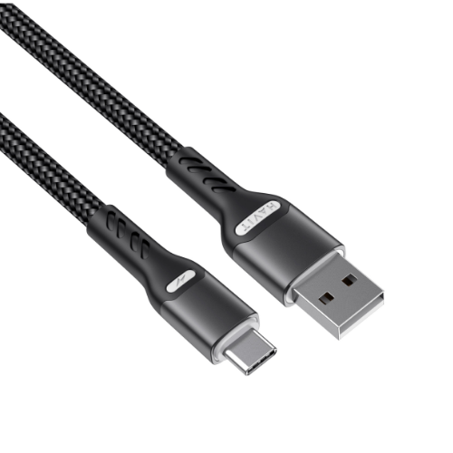 Кабель USB Type-C Havit HV-CB6217 3,0A 1м чорний | Зображення 2