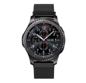 Миланский сетчатый ремешок Primo для часов Samsung Gear S3 Classic SM-R770/Frontier RM-760 - Black