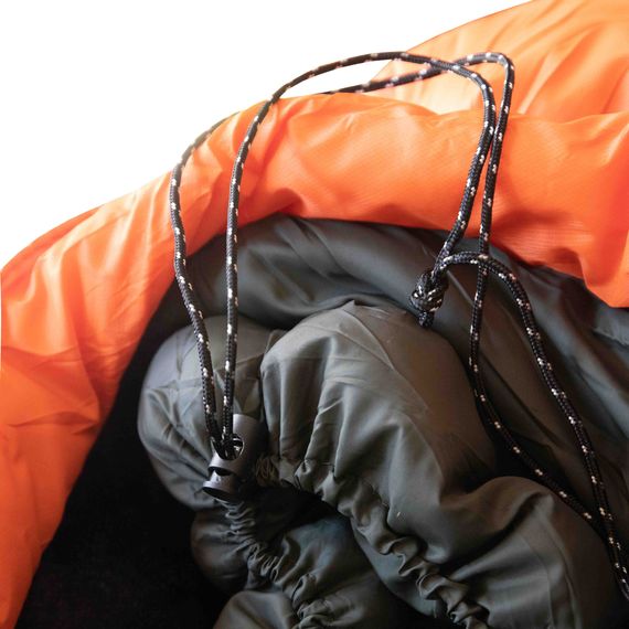 Спальний мішок Tramp Arctic Regular кокон лівий orange/grey 200/80-50 UTRS-048R | Зображення 5