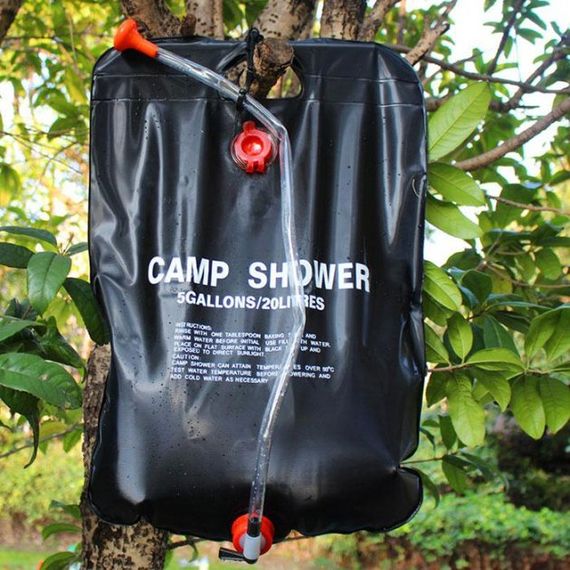 Летний душ дачный переносной походный CAMP SHOWER 20 литров / Душ для дачи подвесной | Зображення 2