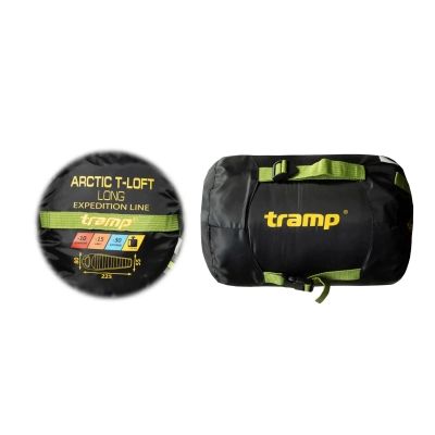 Спальный мешок Tramp Arctic Long кокон правий green/grey 225/80-55 (UTRS-093L-R) | Зображення 6