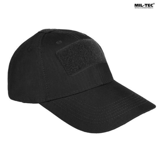 Бейсболка тактична MIL-TEC Tactical Baseball Cap Чорна | Зображення 2