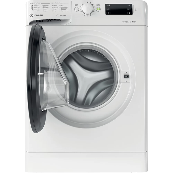 Пральна машина Indesit фронтальна OMTWSE61051WKUA | Зображення 8