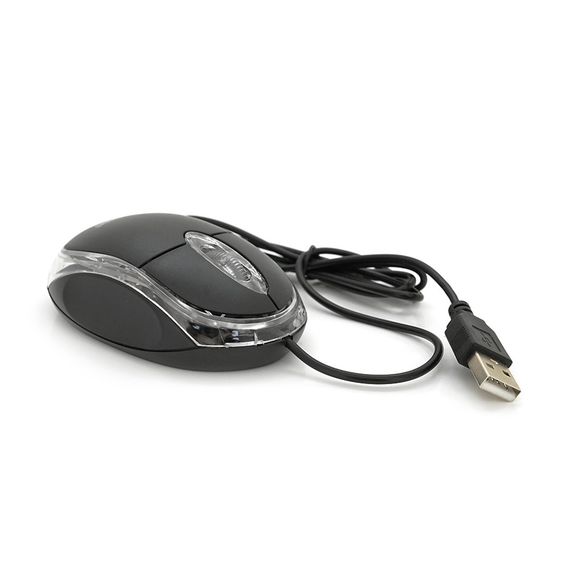 Миша дротова JEDEL TB220,Black,Q200