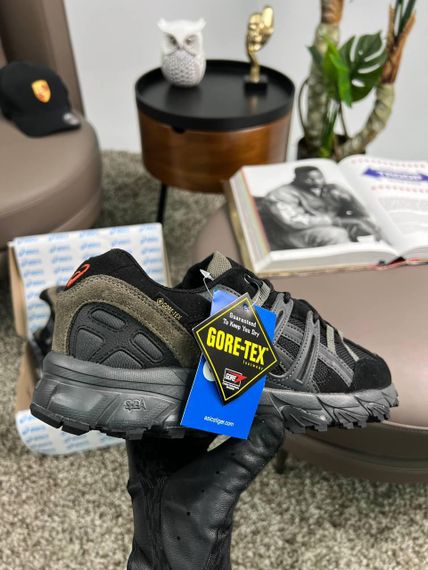 Чоловічі кросівки ASICS Gel-Somona 15-50 Gore-Tex Black Khaki (Gore-tex) , В'єтнам 44 28 | Зображення 7