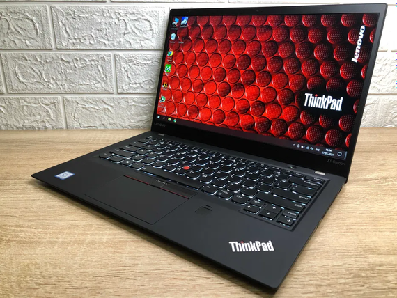 Тонкий ноутбук Lenovo Thinkpad X1 Carbon GEN 5 Core i7-7500u+14 IPS FHD+8RAM+SSD | Зображення 2