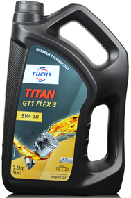 Моторна олива Titan GT1 FLEX 3 5W-40 5л.