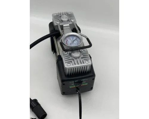 Автомобильный компрессор двухпоршневой Air Compressor 12V 628-4x4 | Зображення 4