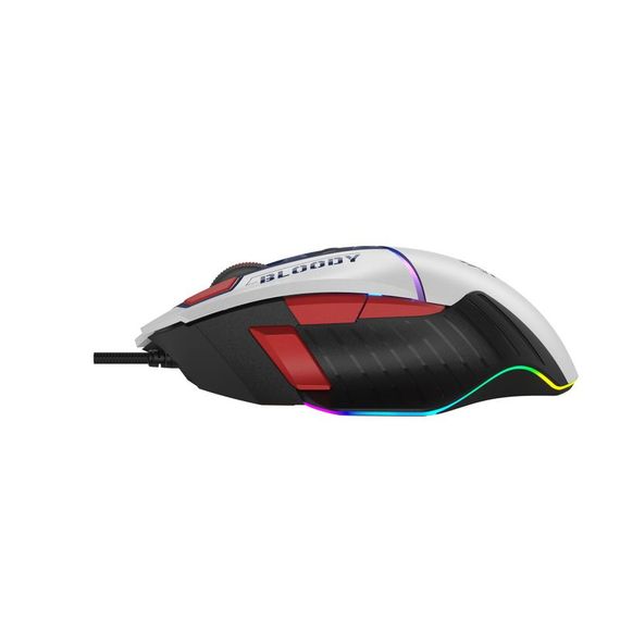 Миша ігрова A4Tech W95 Max Bloody, колір білий, активоване ПЗ | Зображення 3