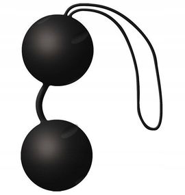 Кульки вагінальні на зчіпці з петлею Joy Division Joyballs чорні Sex Aura