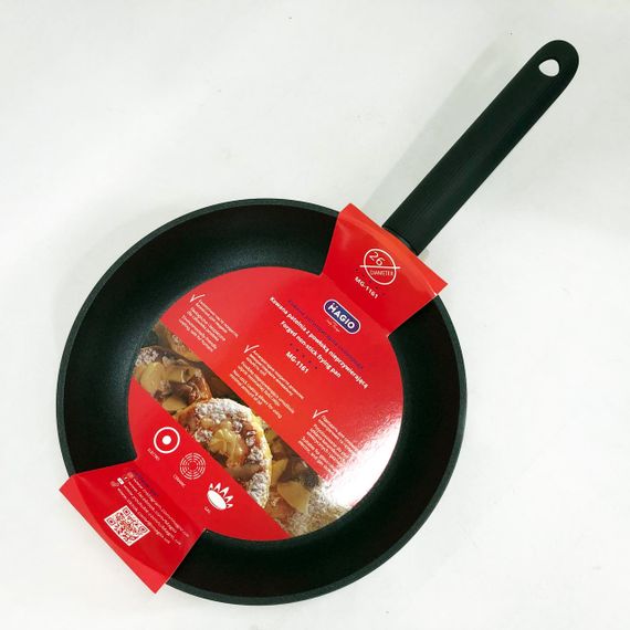 Сковорода 26 см MAGIO MG-1161 кована антипригарна, сковорода з товстим дном, антипригарна сковорода | Зображення 6