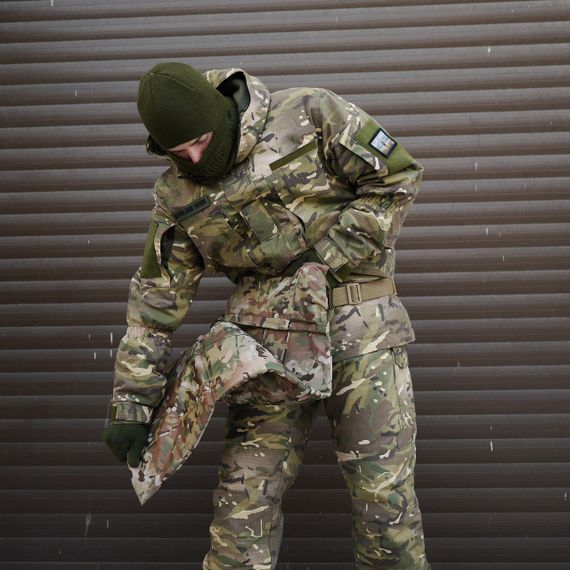 Каремат п'ятиточка трьохсекційна Kiborg П-3 Оксфорд Мультикам | Зображення 7