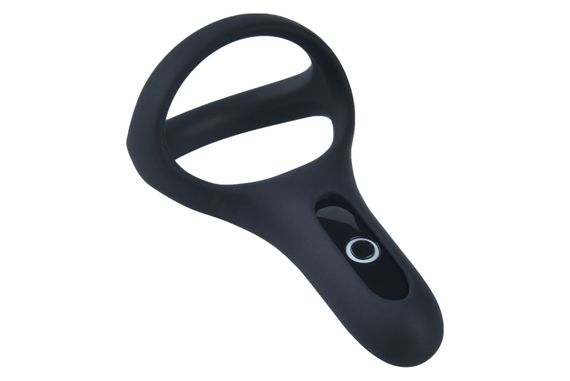 Подвійне ерекційне кільце Fun Town Rise Black, керування зі смартфона | Зображення 2