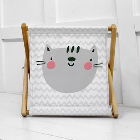 Корзина для хранения Котик 44х44х39 см (KOR_21S037)