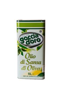 Оливковое Масло Goccia D´Oro Sansa 5 л (ИТАЛИЯ) - ОРИГИНАЛ