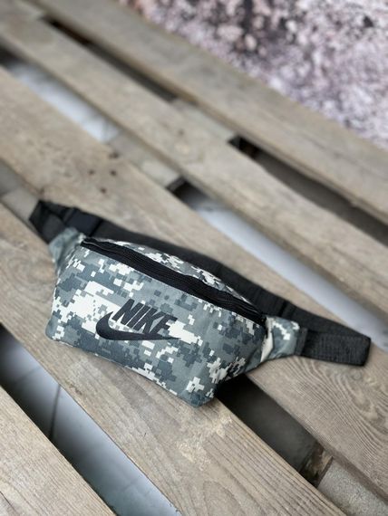 Бананка Nike сірий піксель | Зображення 3