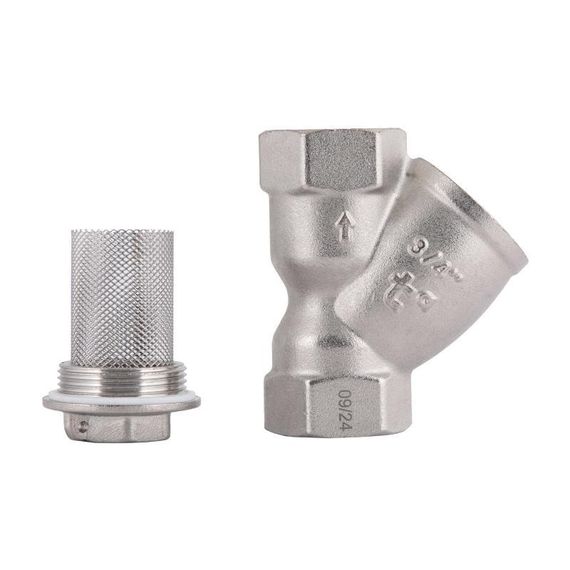 Фільтр грубого очищення Thermo Alliance Forte 3/4" В нікель для води косий TAF124W20 | Зображення 5