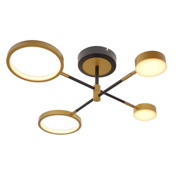 Люстра потолочная в спальню LED 38W WW BK (BL-760С/4) | Зображення 5