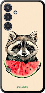 Чохол на Samsung Galaxy M35 5G Єнотик з кавуном "4605b-3738-2448"