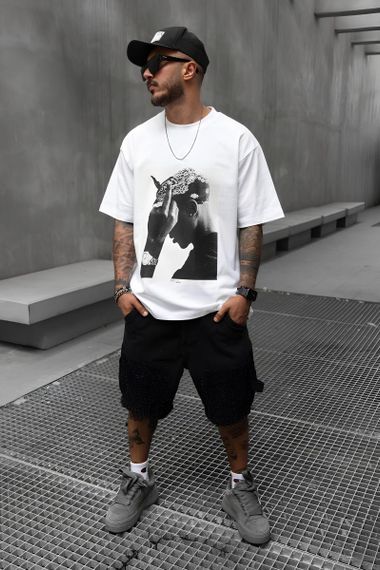 Футболка з ДТФ принтом (оверсайз)