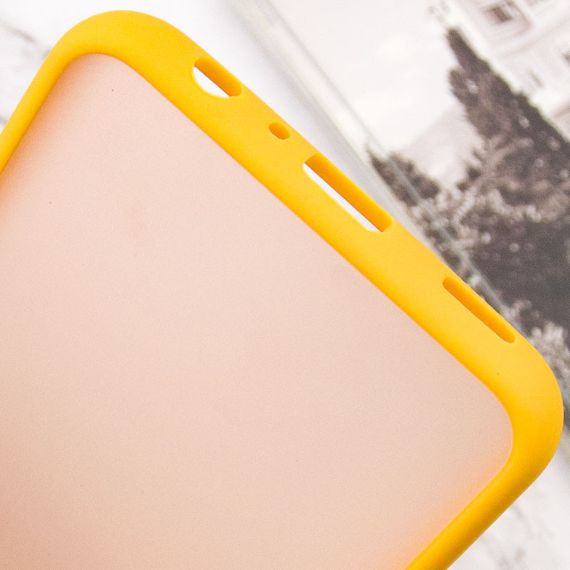 Чехол TPU+PC Lyon Frosted для Motorola Moto G14 Orange | Зображення 5