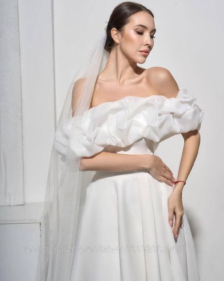 Весільна сукня Хмаринка, органза | Зображення 1