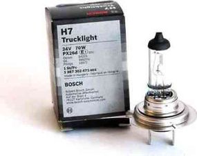 Галогеновая лампа BOSCH Trucklight H7 70W 24V PX26d (1987302471)