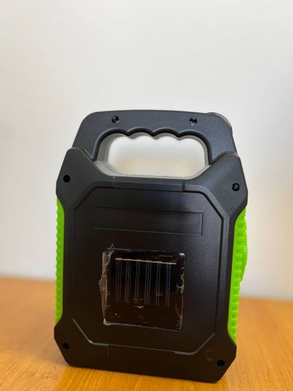 Переносний ліхтарик JY-978B + power bank, Ліхтарик із сонячною панеллю Зелений   знижка | Зображення 4