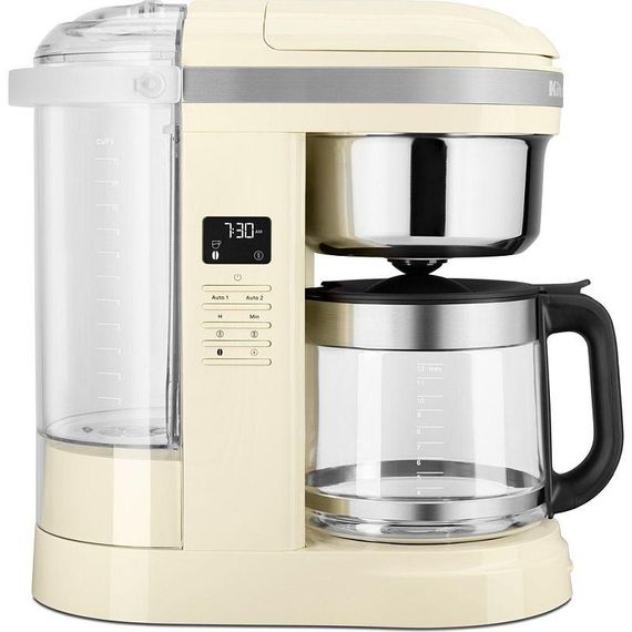 Кавоварка, крапельна KitchenAid 5KCM1209EAC, кремовий | Зображення 1
