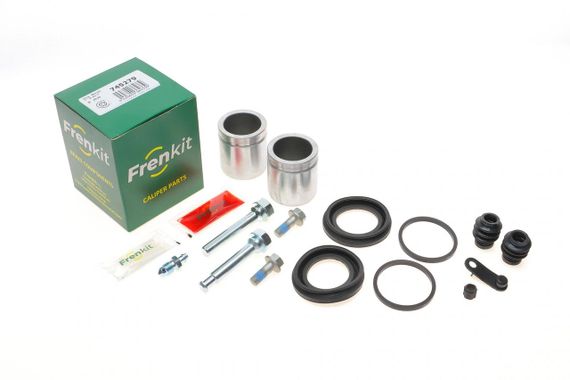 Ремкомплект суппорта переднего Kia Sorento 06- d=45mm  +2 поршня направляющая  Mando SuperKit 745279