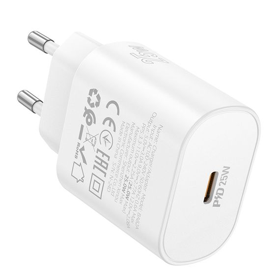 Мережевий зарядний пристрій Borofone BA82A 1USB-C PD/QC 25W | Зображення 5