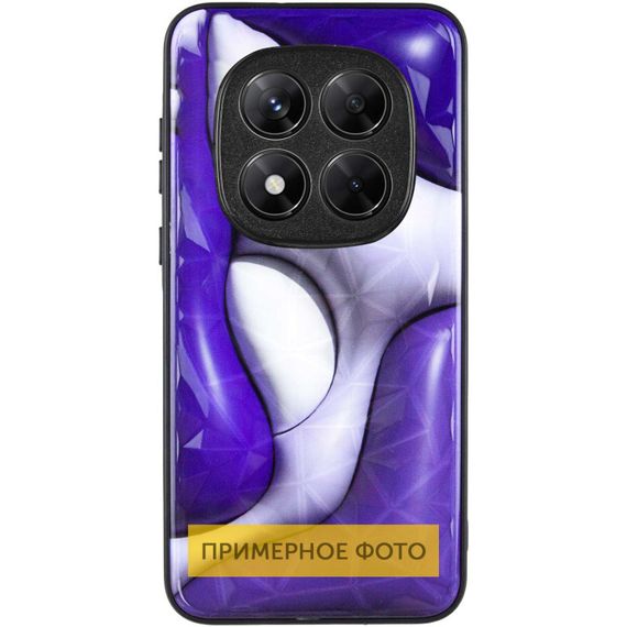 TPU+PC чохол Prisma BubbleGum для Xiaomi Redmi Note 14 4G (Int. version) 3D Blue | Зображення 1